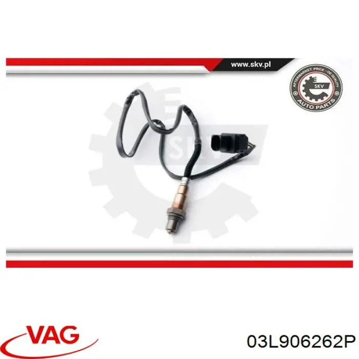 Compre 03L906262P VAG Sonda lambda, sensor de oxigênio até o catalisador