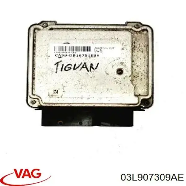 03L907309AE VAG Módulo de direção (Centralina eletrônica) de motor