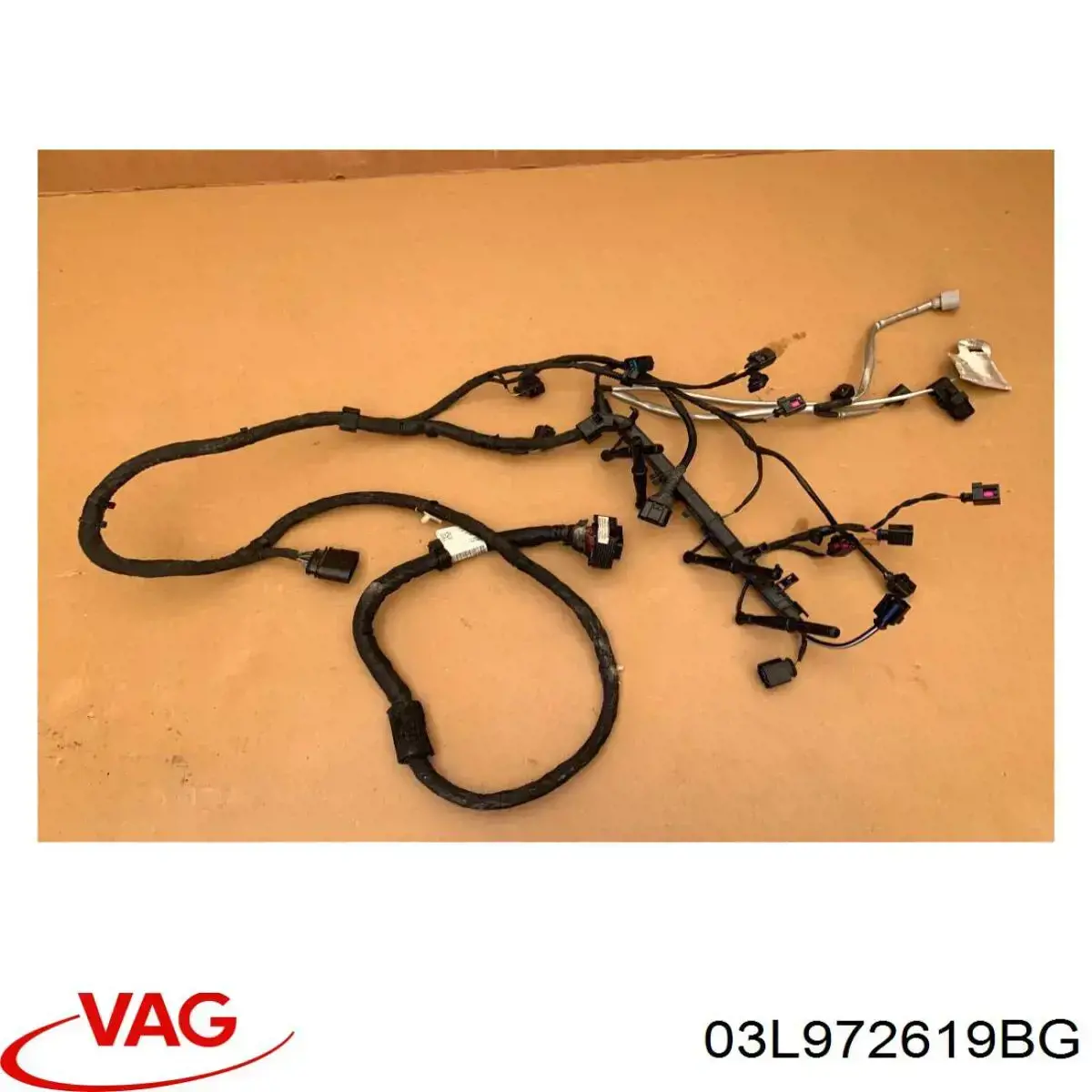 Fios isolados da seção de motor VAG 03L972619BG preço, a partir de 438,41 USD