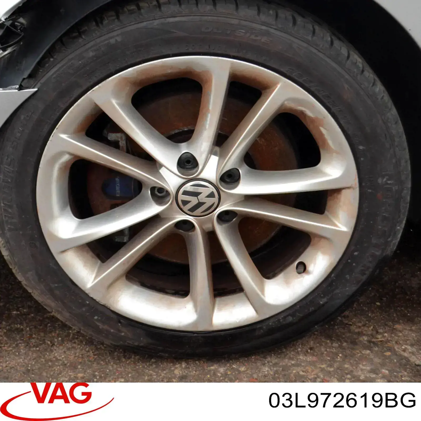 Compre 03L972619BG VAG Fios isolados da seção de motor