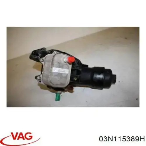 03N115389H VAG Caixa do filtro de óleo