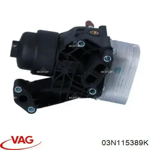 03N115389K VAG Caixa do filtro de óleo