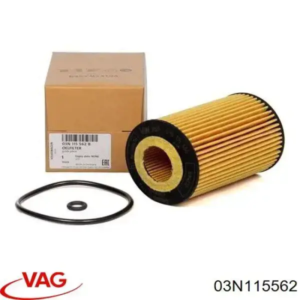 Filtro de óleo VAG 03N115562 preço, a partir de 7,33 USD