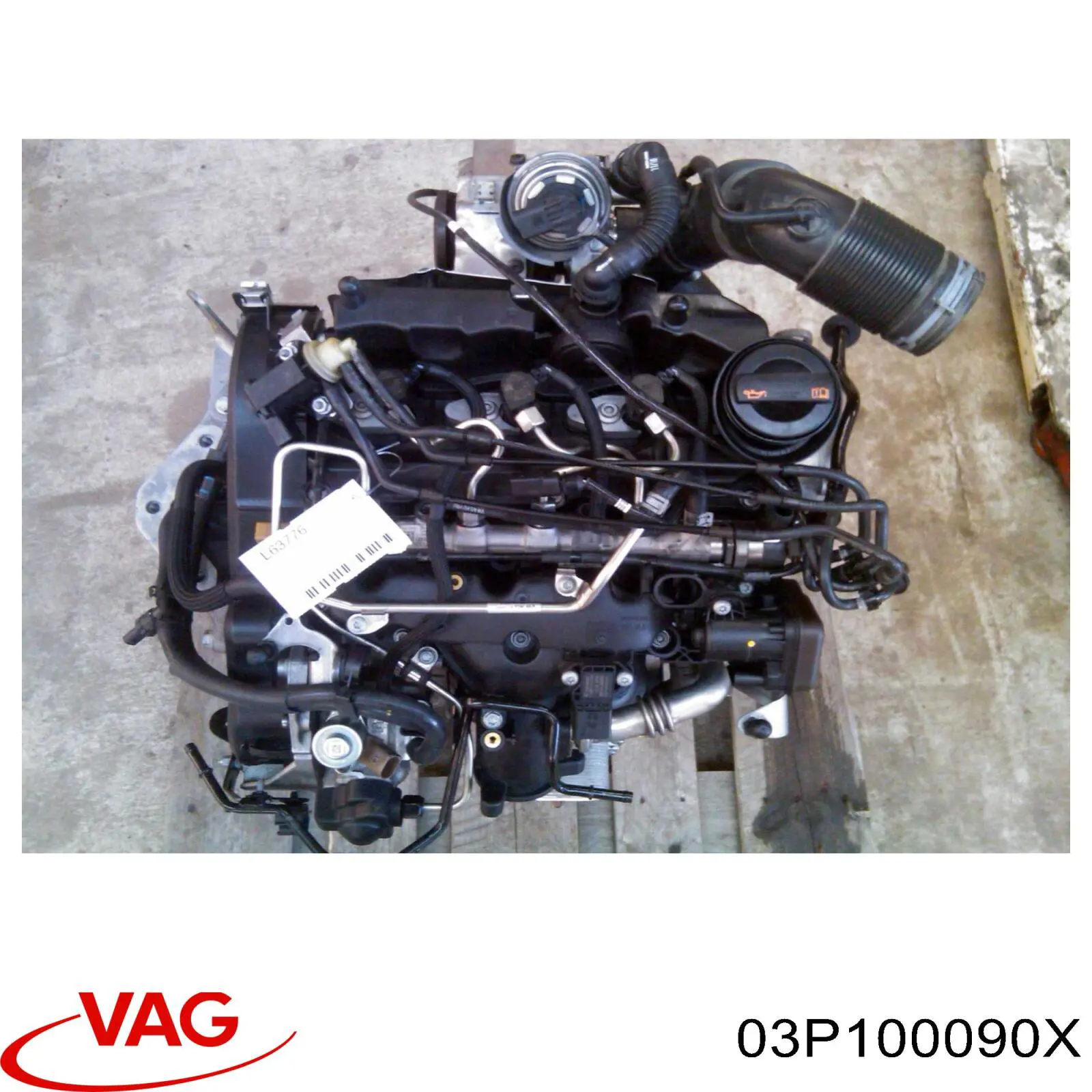 03P100031X VAG Motor montado