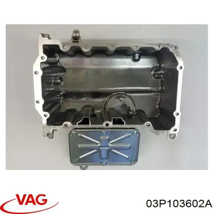 Panela de óleo de cárter do motor VAG 03P103602A preço, a partir de 136,46 USD
