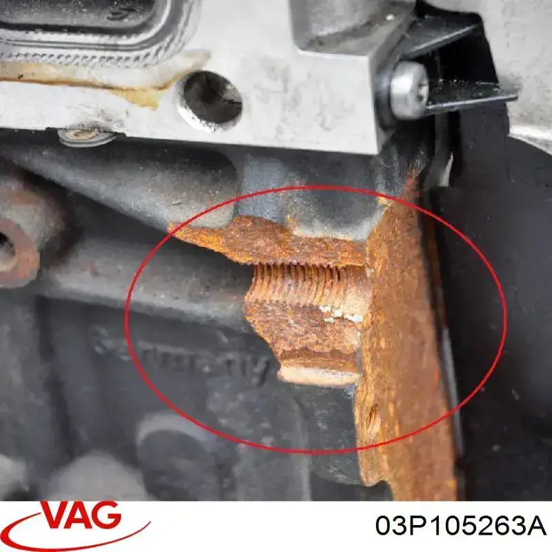 Compre 03P105263A VAG Engrenagem de cadeia da roda dentada de acionamento de cambota de motor