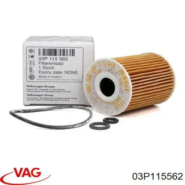 Filtro de óleo VAG 03P115562 preço, a partir de 7,43 USD