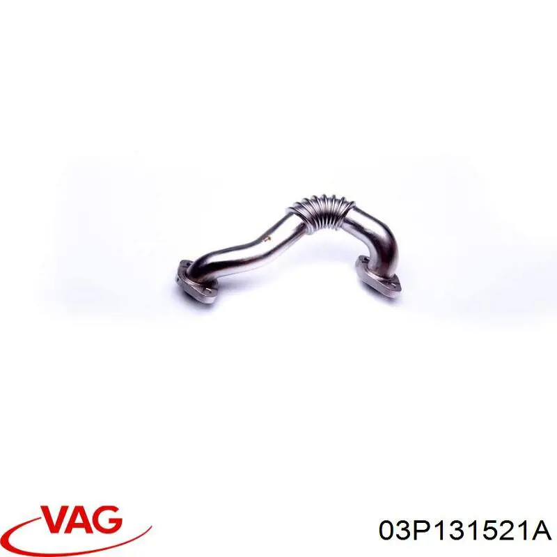 Compre 03P131521A VAG Cano derivado do sistema de recirculação dos gases de escape EGR