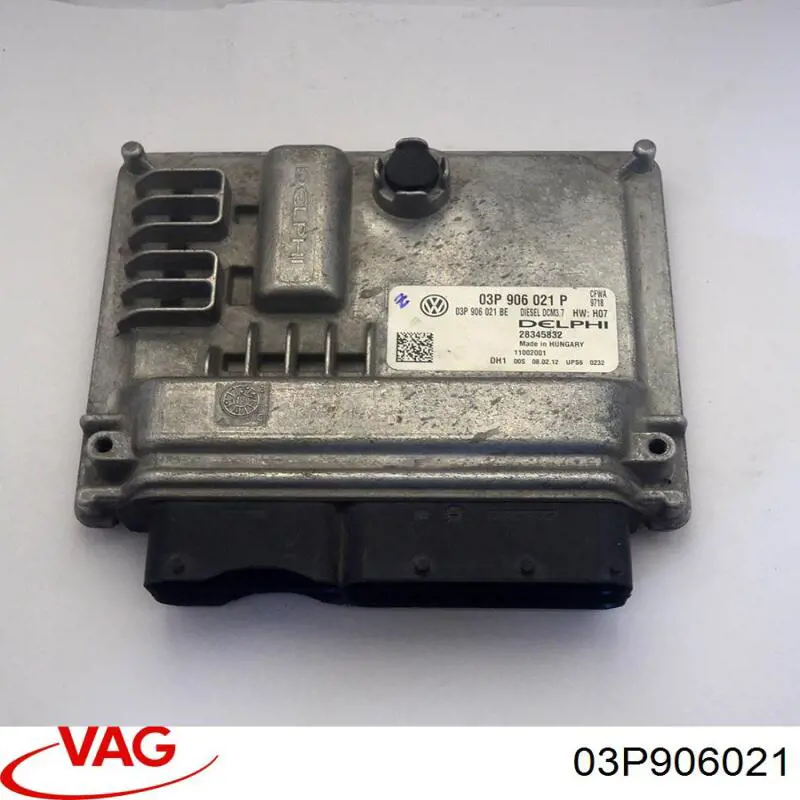 03P906021 VAG Módulo de direção (Centralina eletrônica) de motor