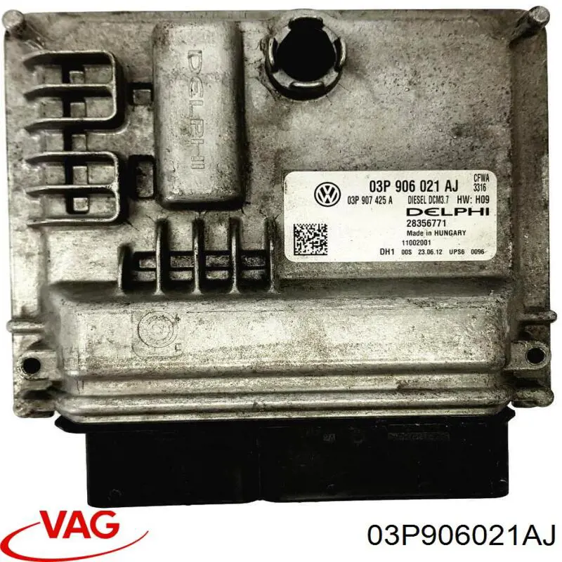 Módulo de direção (Centralina eletrônica) de motor VAG 03P906021AJ preço, a partir de 219,63 USD