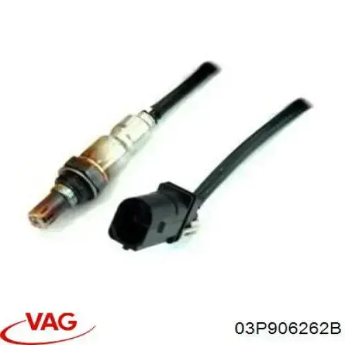 03P906262B VAG Sonda lambda, sensor de oxigênio até o catalisador