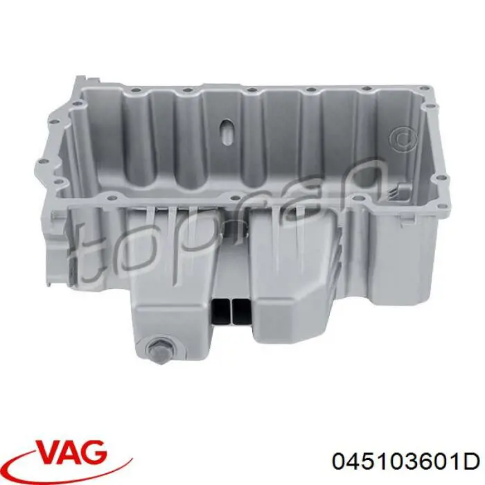 Panela de óleo de cárter do motor VAG 045103601D preço, a partir de 141,56 USD