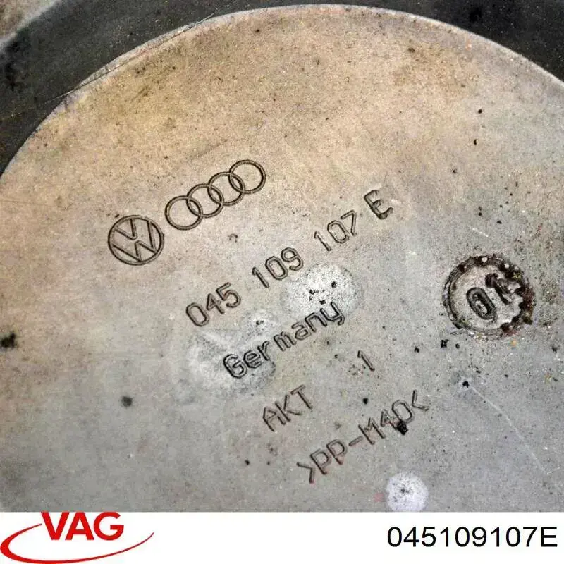 045109107E VAG Proteção superior da correia do mecanismo de distribuição de gás