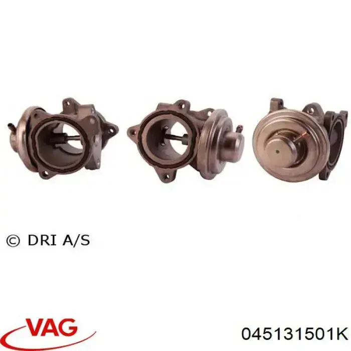 Válvula EGR de recirculação dos gases VAG 045131501K preço, a partir de 83,06 USD