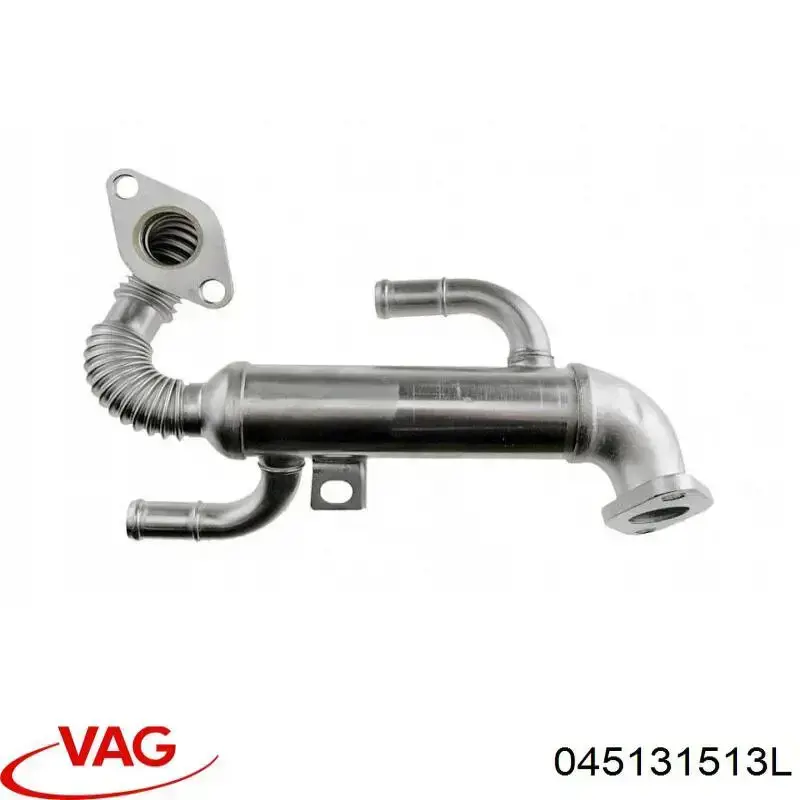 045131513L VAG Radiador do sistema EGR de recirculação dos gases de escape