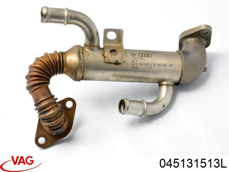 Compre 045131513L VAG Radiador do sistema EGR de recirculação dos gases de escape