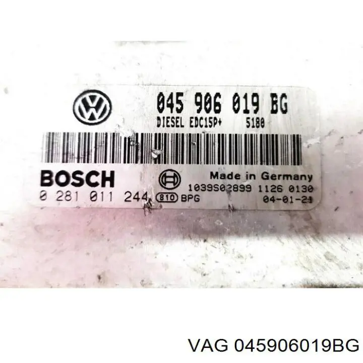 Compre 045906019BG VAG Módulo de direção (Centralina eletrônica) de motor