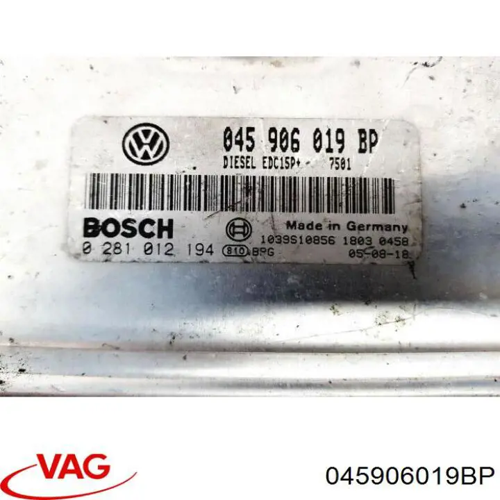 Compre 045906019BP VAG Módulo de direção (Centralina eletrônica) de motor