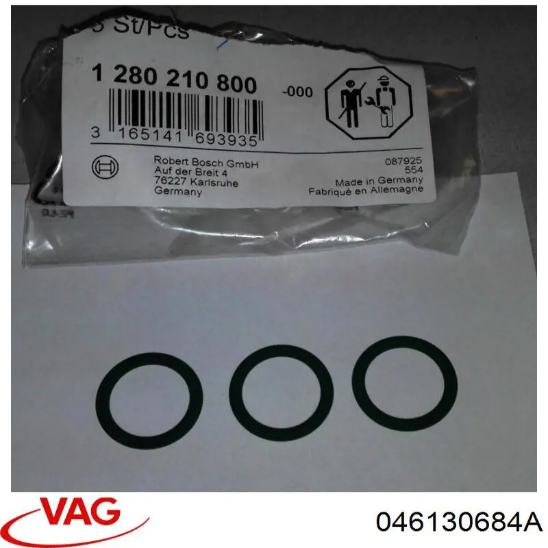 Compactador da bomba de combustível VAG 046130684A preço, a partir de 2,31 USD