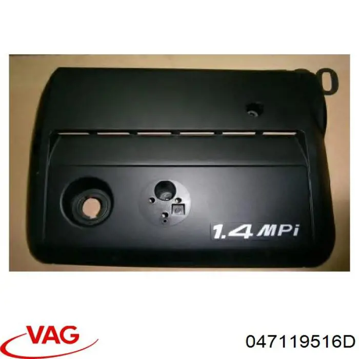Tampa de motor decorativa para Skoda Fabia I 6Y5