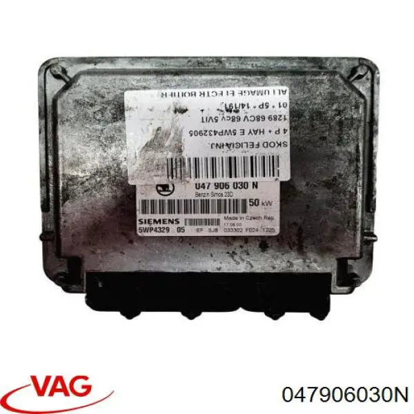 047906030N VAG Módulo de direção (Centralina eletrônica) de motor