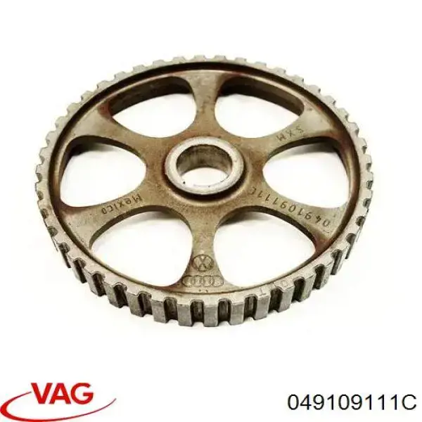 Engrenagem de cadeia da roda dentada da árvore distribuidora de motor VAG 049109111C preço, a partir de 21,07 USD