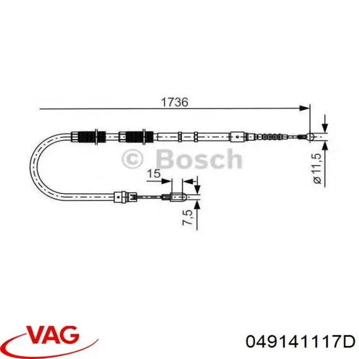 Cesta de embraiagem VAG 049141117D preço, a partir de 63,69 USD