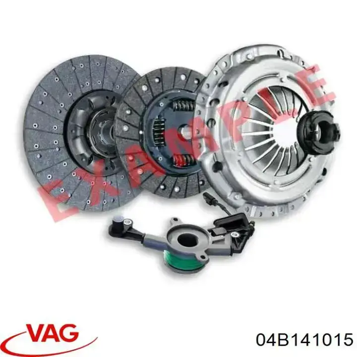 Kit de embraiagem (3 peças) VAG 04B141015 preço, a partir de 338,46 USD