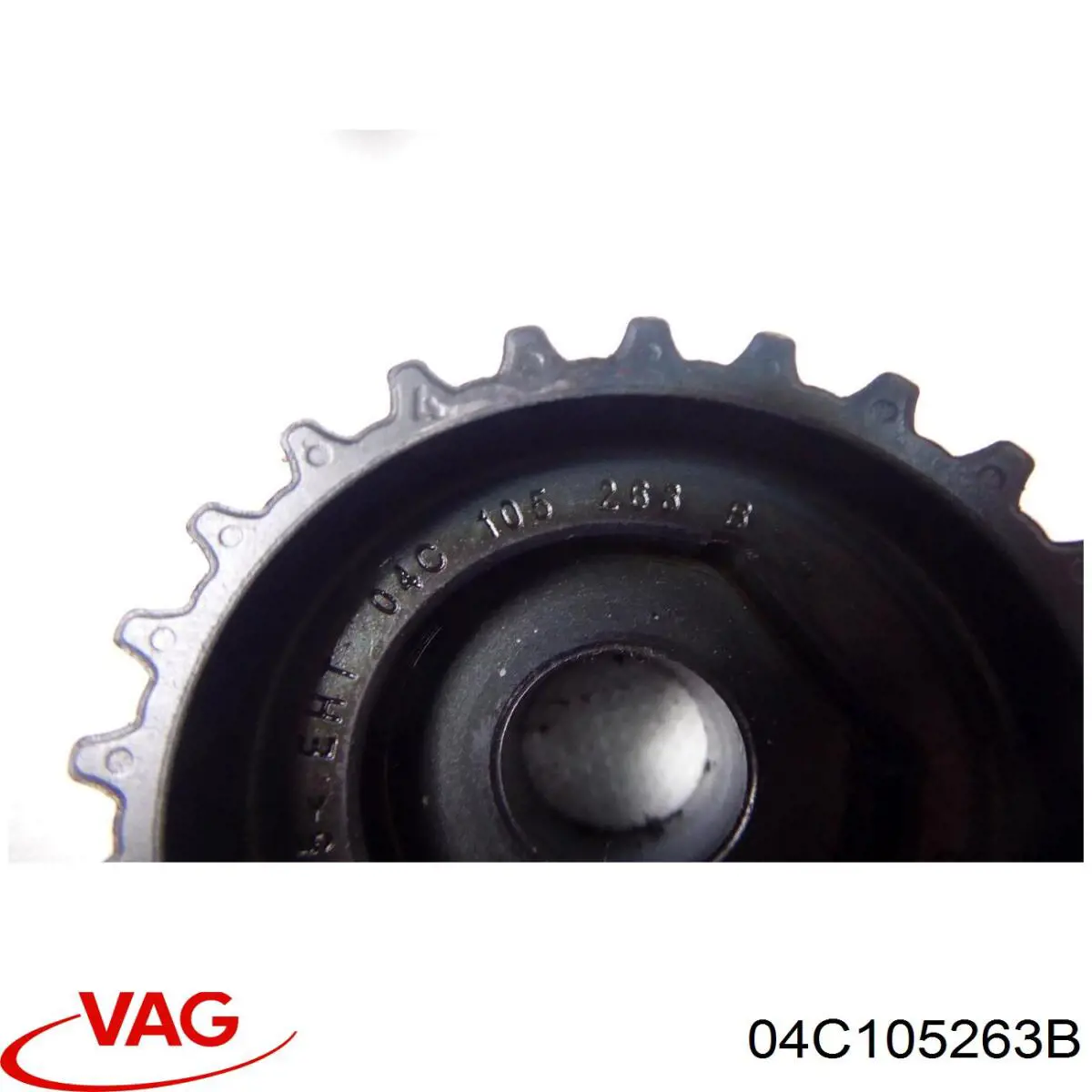Engrenagem de cadeia da roda dentada da árvore distribuidora de motor VAG 04C105263B preço, a partir de 58,82 USD