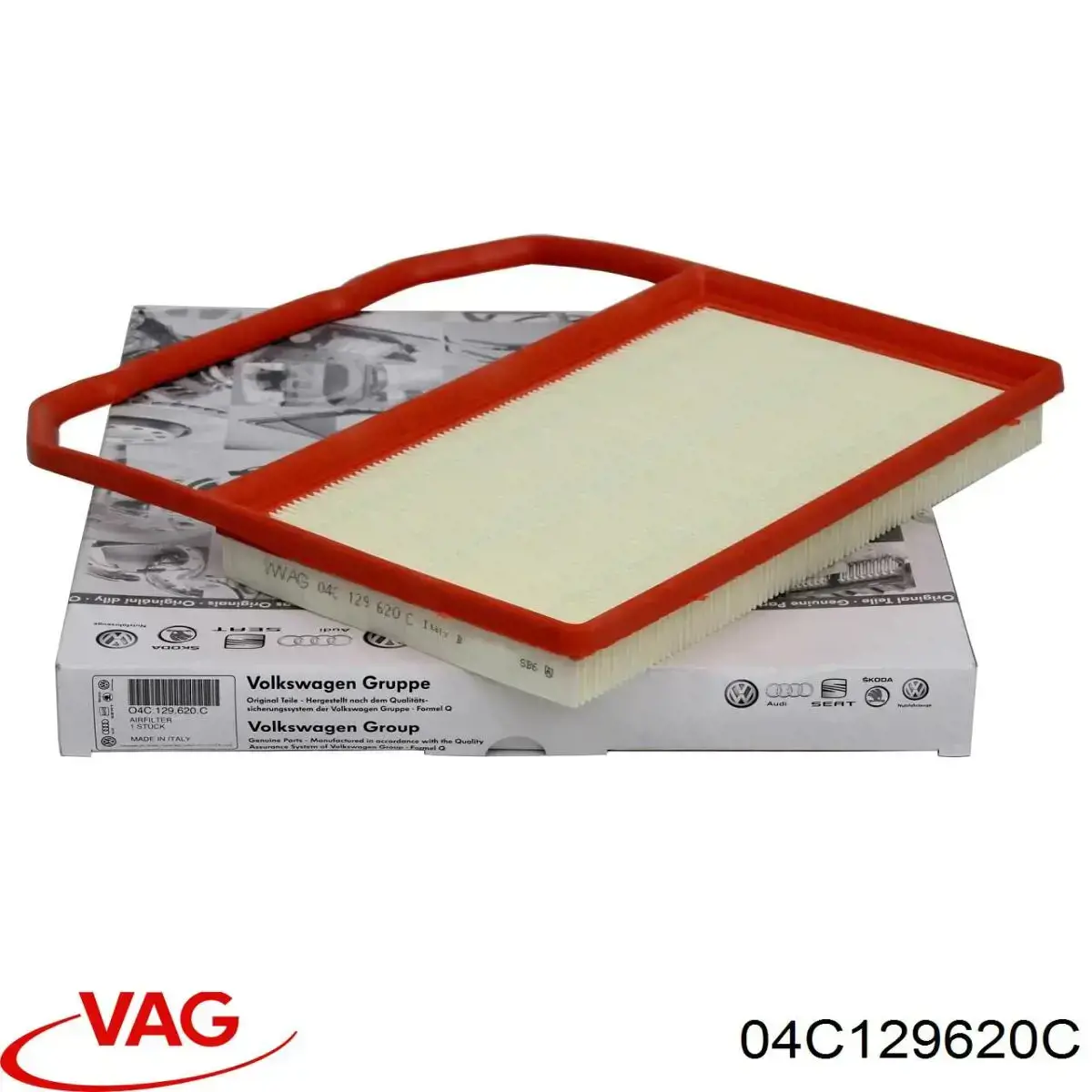 Filtro de ar VAG 04C129620C preço, a partir de 13,99 USD