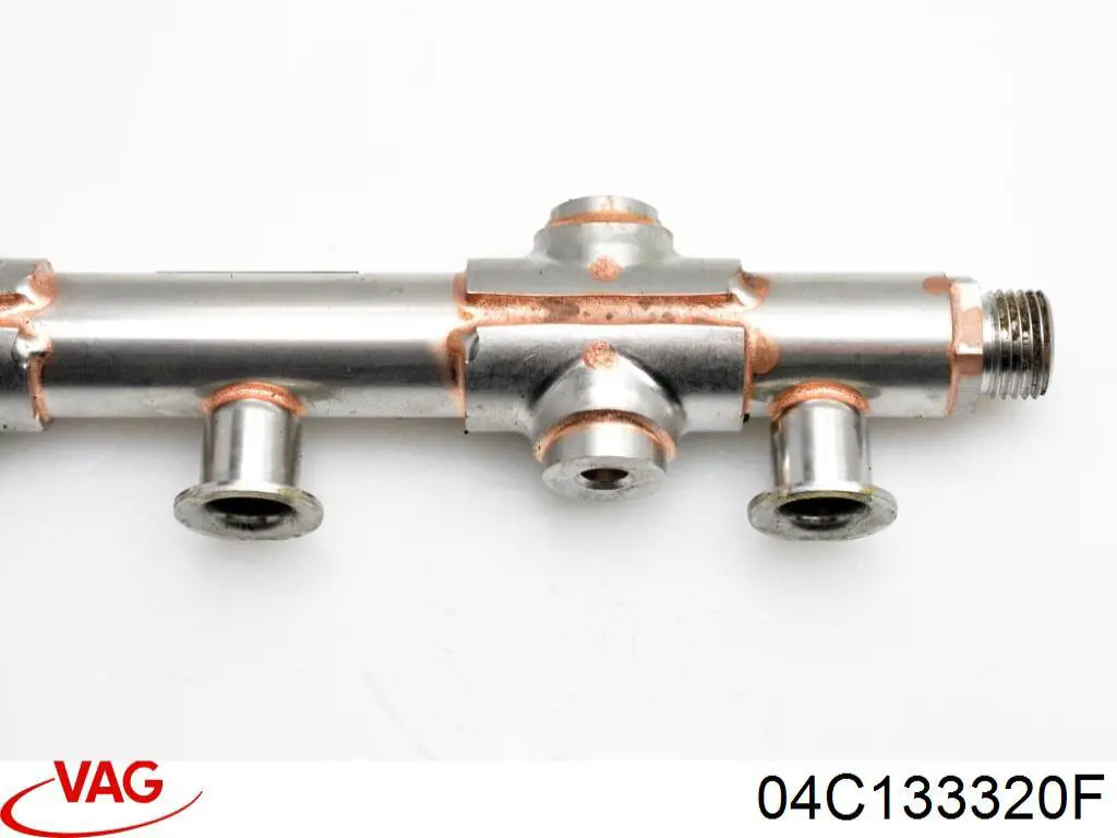 04C133320F VAG Distribuidor de combustível (rampa)
