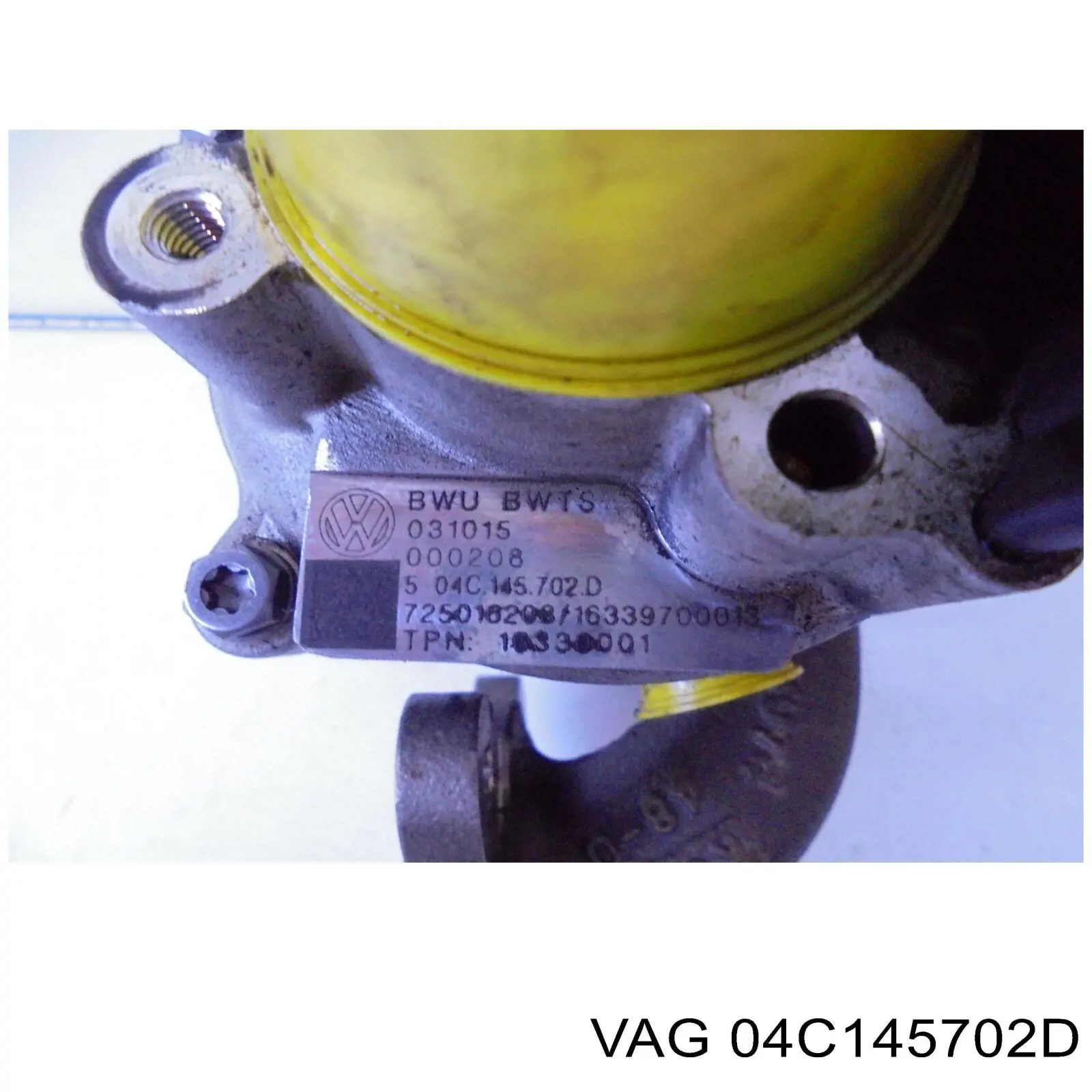 Turbina 16339700027 MSG Rebuilding