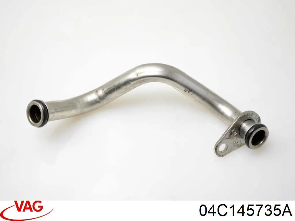 04C145735A VAG Tubo (mangueira) de derivação de óleo de turbina
