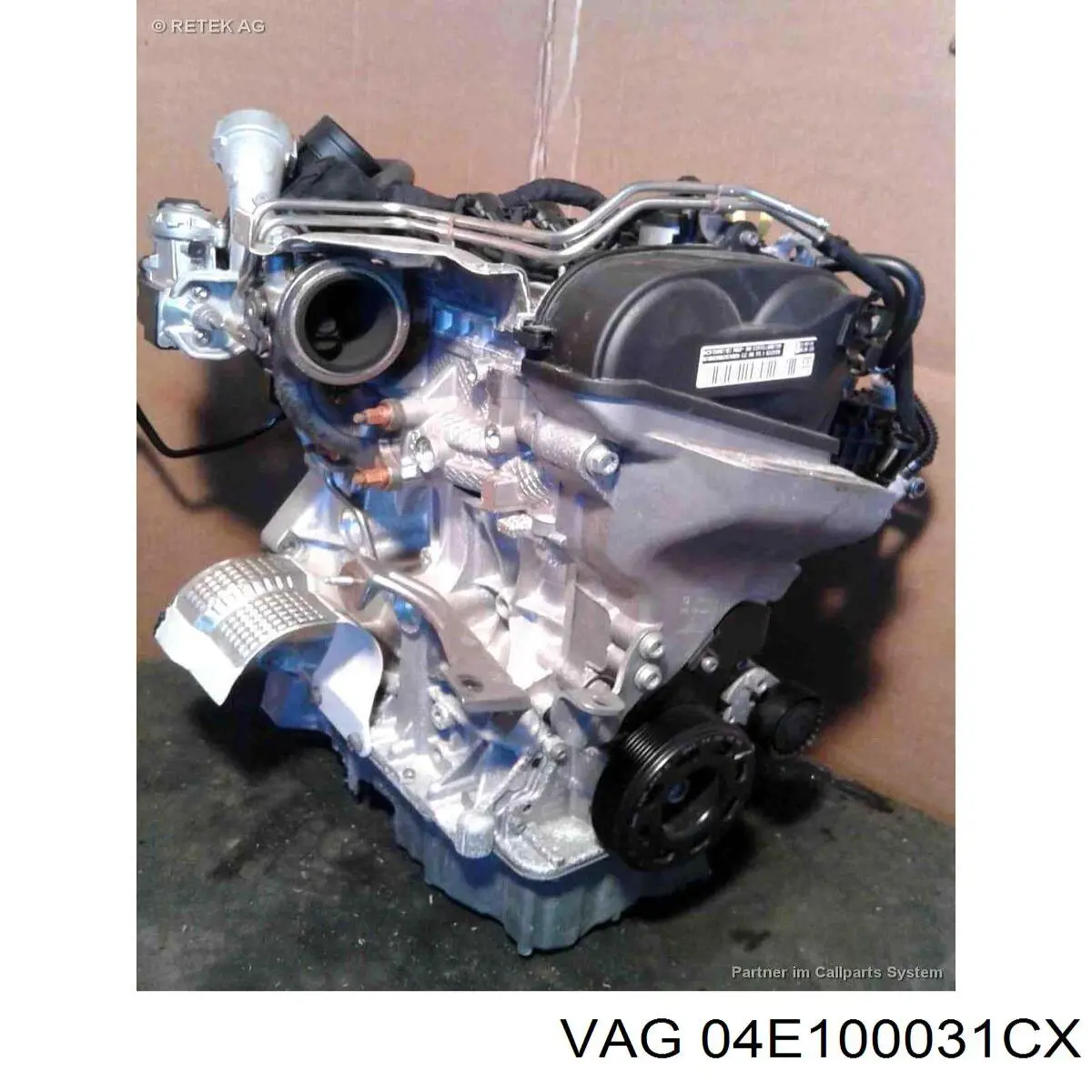 04E100031CX VAG Motor montado