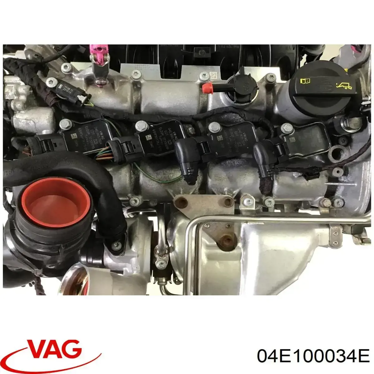 04E100034E VAG Motor montado