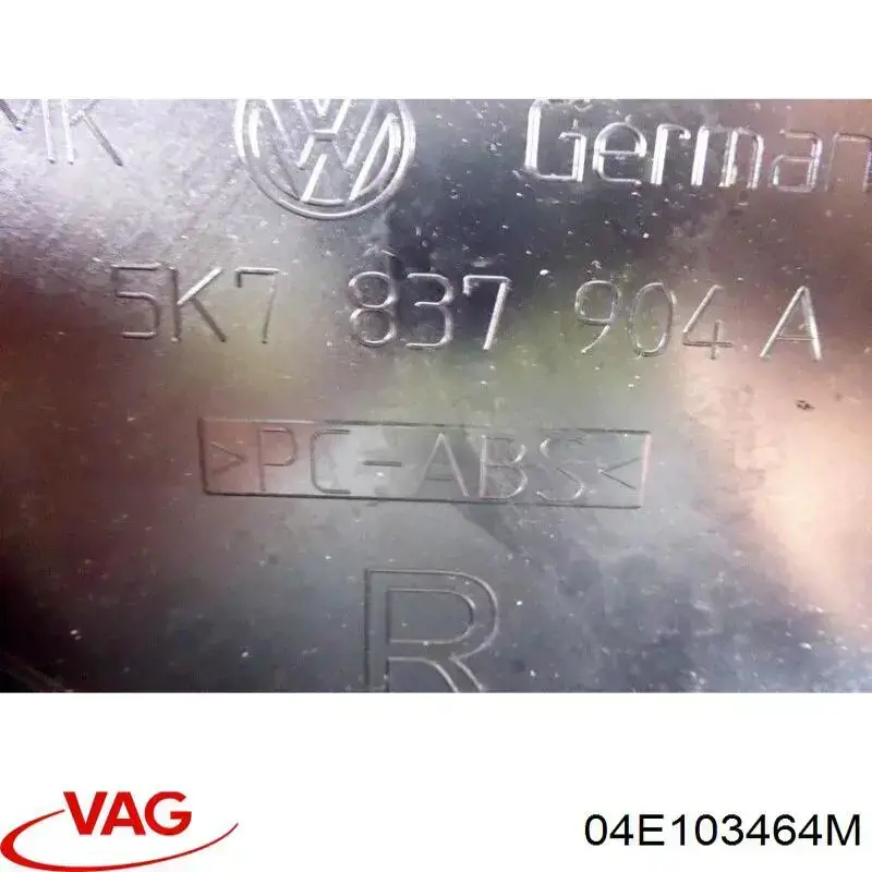 Separador de óleo (separador) do sistema de ventilação de cárter VAG 04E103464M preço, a partir de 28,64 USD