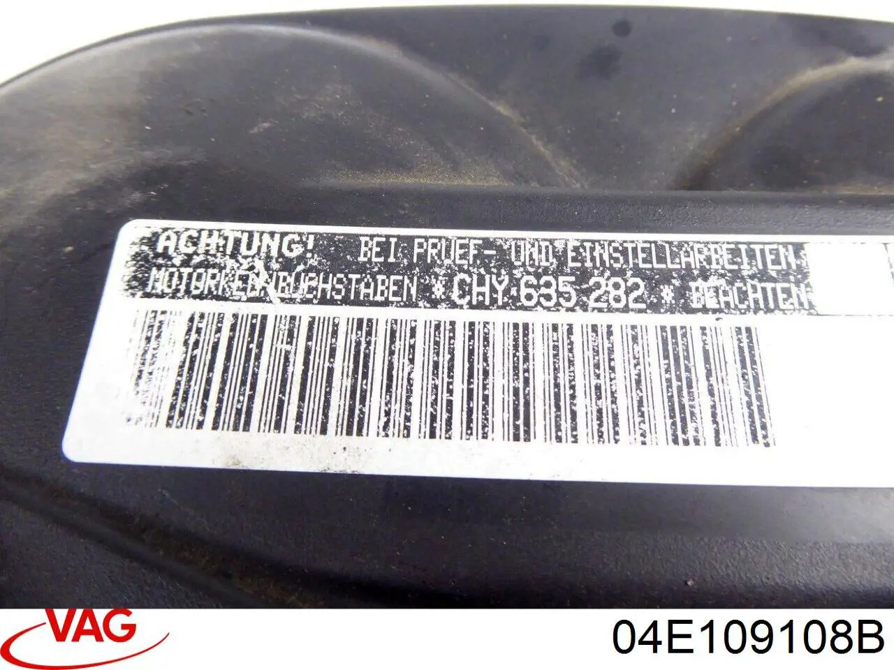 Proteção superior da correia do mecanismo de distribuição de gás VAG 04E109108B preço, a partir de 25,32 USD