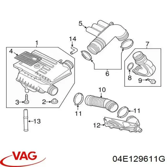 Caixa de filtro de ar Volkswagen Caddy preço, a partir de 48,63 USD