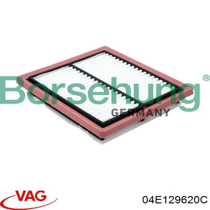 04E129620C VAG Filtro de ar