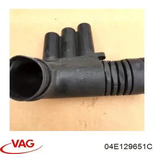 Cano derivado de ar, saída de filtro de ar VAG 04E129651C preço, a partir de 45,97 USD