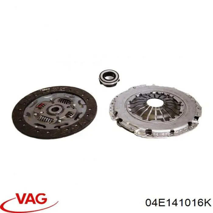 04E141016K VAG Kit de embraiagem (3 peças)