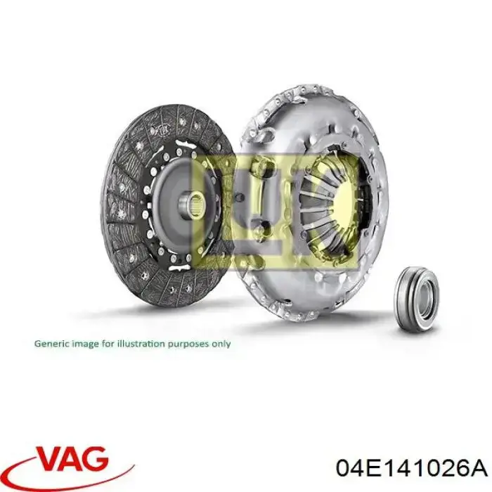 04E141026A VAG Cesta de embraiagem