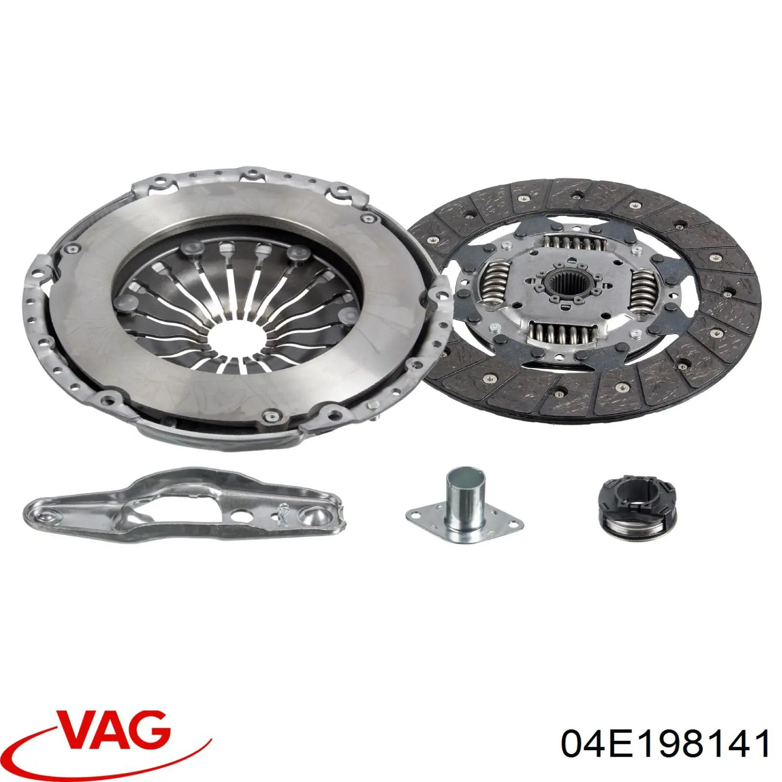 Kit de embraiagem (3 peças) VAG 04E198141X preço, a partir de 106,74 USD