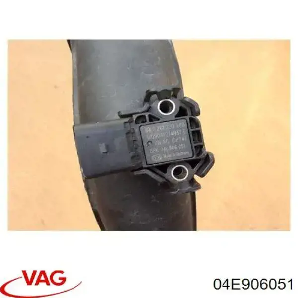 04E906051 VAG Sensor de pressão no coletor de admissão, MAP