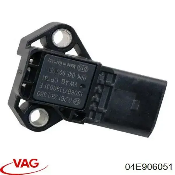 Compre 04E906051 VAG Sensor de pressão no coletor de admissão, MAP