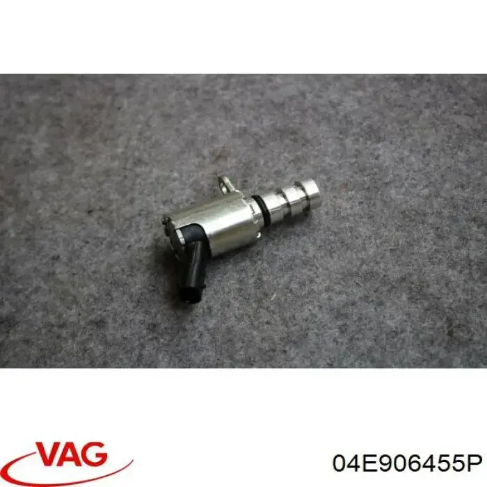04E906455P VAG Válvula eletromagnética de posição (de fases) da árvore distribuidora