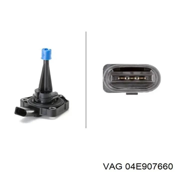 Compre 70684011 HB Autoelektrik Sensor do nível de óleo de motor
