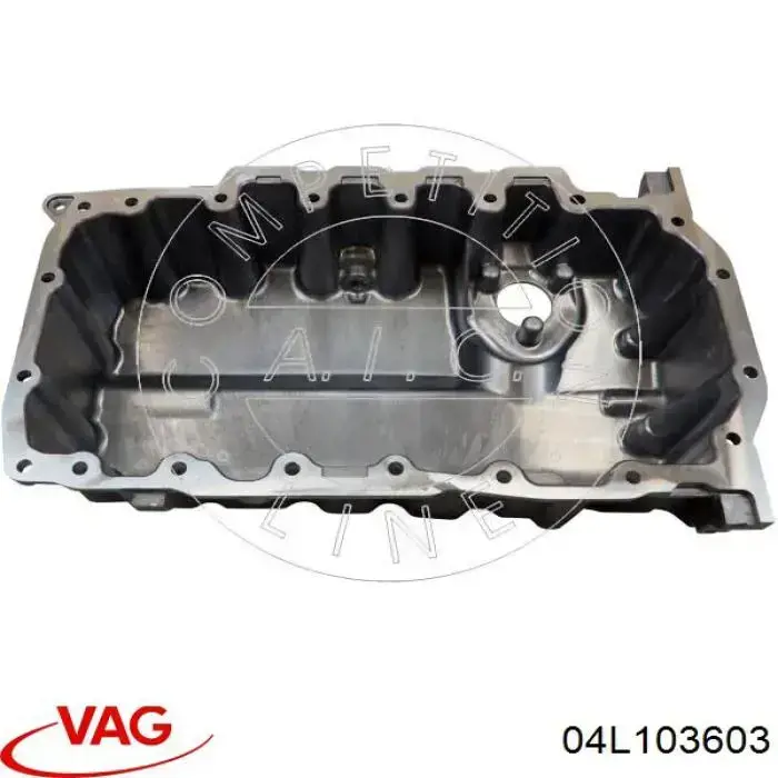 Compre 04L103603 VAG Panela de óleo de cárter do motor