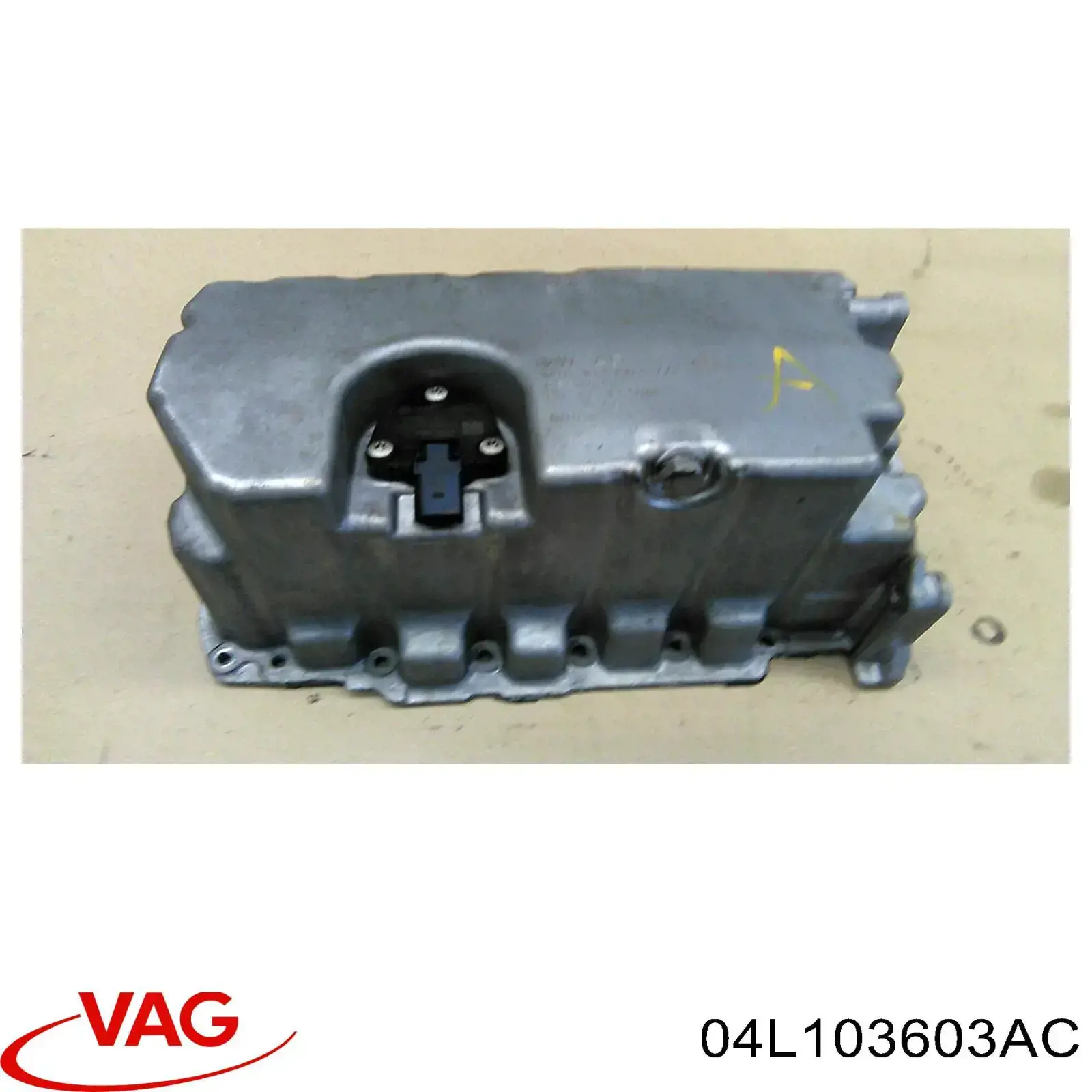 04L103603AC VAG Panela de óleo de cárter do motor