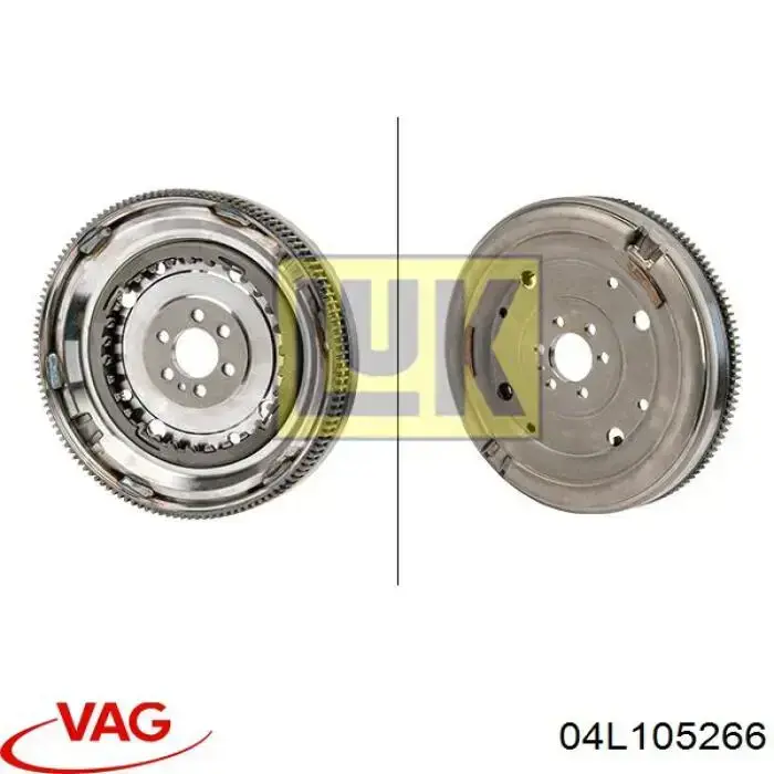 Compre 04L105266 VAG Volante de motor